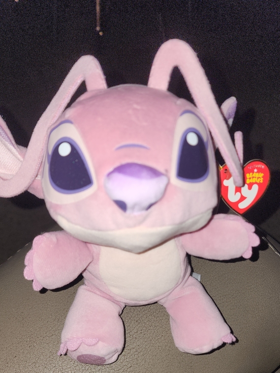 Ty Other - Ty Pink  Pastel Angel Pink Stitch Character Plush